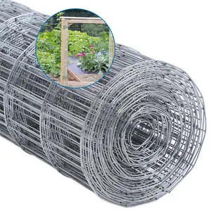 Galvanized Welded Wire & Metal Fencing: Chicken Wire Fencing, Wire Fence for Dogs, Hog Wire Fence Rolls for Garden & Yard Privacy Fence