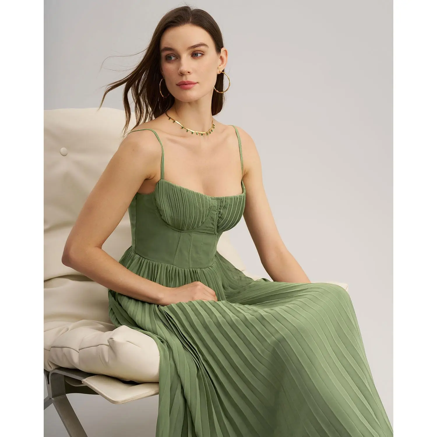 Rihoas Women's Sleeveless Waisted Solid Green Minimalist Sweetheart Neck Flowy Slip Maxi Prom Dress - Polyester-Spandex Chiffon Fabric, Zipper-Equipped Formal Dresses for Women - TikTok Shop Rihoas Women's Sleeveless Waisted Solid Green Minimalist Sweetheart Neck Flowy Slip Maxi Prom Dress - Polyester-Spandex Chiffon Fabric, Zipper-Equipped Formal Dresses for Women - TikTok Shop