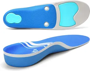 220lbs+ Metatarsalgia Insole Plantar Fasciitis Pain Relief Men Arch Support Orthotic Insert Men Women, Comfort Flat Feet Work Boot Shoes Insole Standing All Day