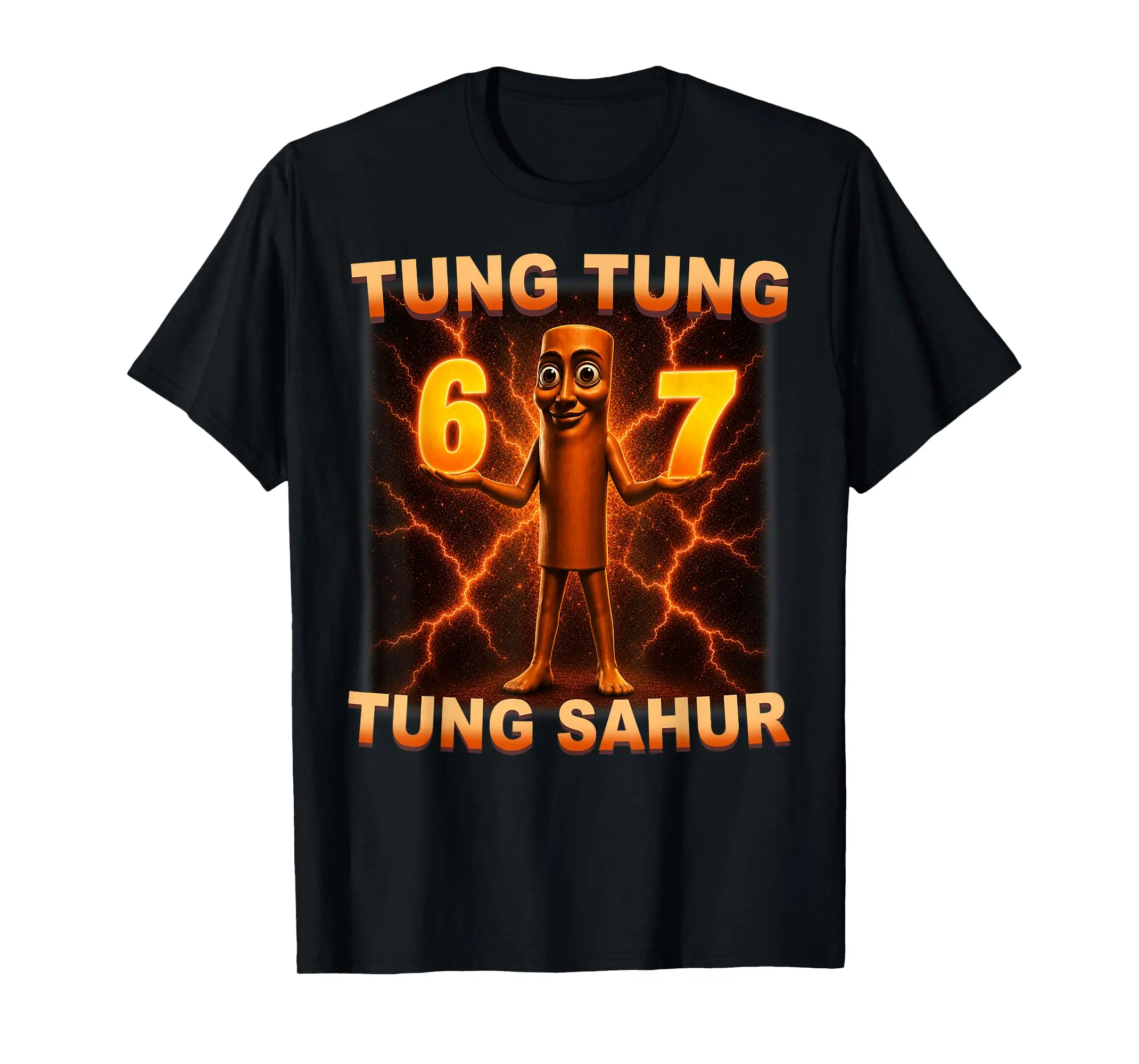Tung Tung Tung Sahur Six Seven 67 Meme for Kid T-Shirt