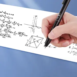 6 Pack Erasable Gel Pens, Thermal Sensing Water Pen, Smooth Fast-Drying Writing, Ideal for Exams, Learning & Office Use