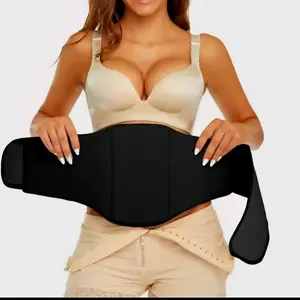 360° Lipo Foam Ab Board for Post Surgery Liposuction – Adjustable Abdominal Compression Board & Belly Wrap, Flattening Support Panel for Tummy Control, Post-Op Recovery Compression