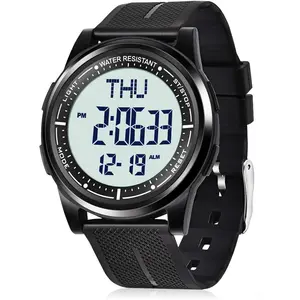 *MWA-LYZ  Digital Watch Waterproof with Stopwatch Alarm Countdown Dual Time, Ultra-Thin Super Wide-Angle Display Digital Wrist Watches for Men Women