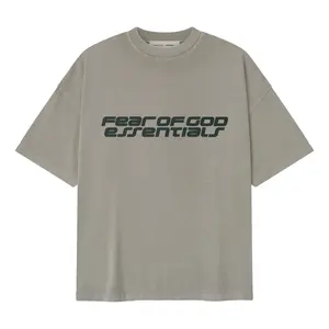 Fear of God Essentials 90s T-Shirt 'Somke Grey' 125HO254471F