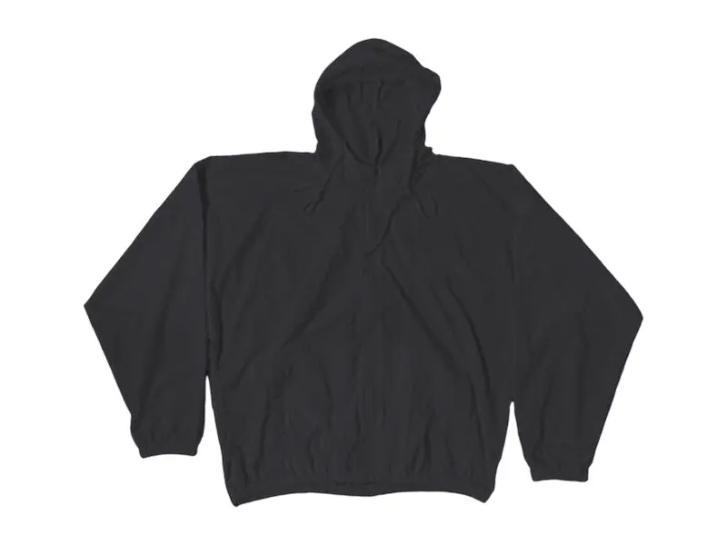 Yeezy WB-01 No Print Windbreaker Black (unisex) by StockX