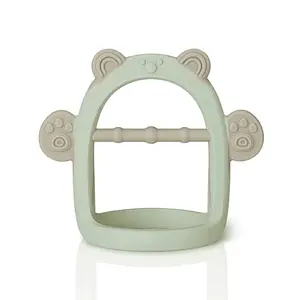Grosmimi Baby Wrist Teether - Fun for 1-2 Years, Various Shapes for Gum Development, Great for Developing Teeth