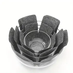 Felt Cooking Pot Protector, 12pcs Non-stick Pot Protector, Pot Protector Pad, Kitchen Utensils & Gadgets, Coasters