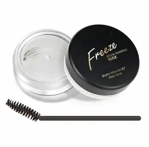 Brow Lift, Clear Eyebrow Shaping Wax For Holding Brows In Place, Creates A Fluffy Feathered Look, Vegan & Cruelty-Free, Clear