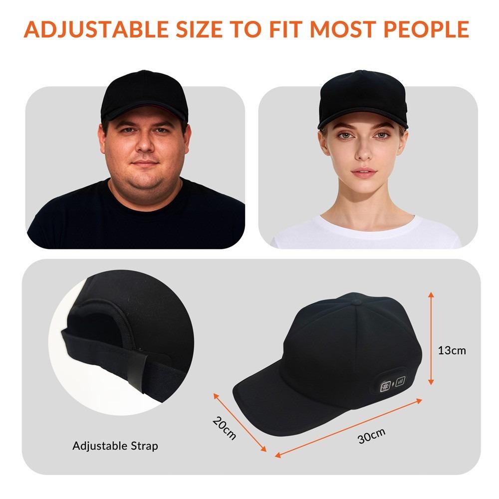 Red Light Therapy Cap for Hair Regrowth, 660nm (72 LEDs) & 850nm (144 LEDs) Near Infrared Phototherapy Hat & Hair Bonnet, Reduce Hair Loss, Protect Scalp, Repair Follicles, Anti-Thinning, Adjustable Pulse Modes, Hands-Free Home Use Festival Gift Red Light Therapy Cap for Hair Regrowth, 660nm (72 LEDs) & 850nm (144 LEDs) Near Infrared Phototherapy Hat & Hair Bonnet, Reduce Hair Loss, Protect Scalp, Repair Follicles, Anti-Thinning, Adjustable Pulse Modes, Hands-Free Home Use Festival Gift