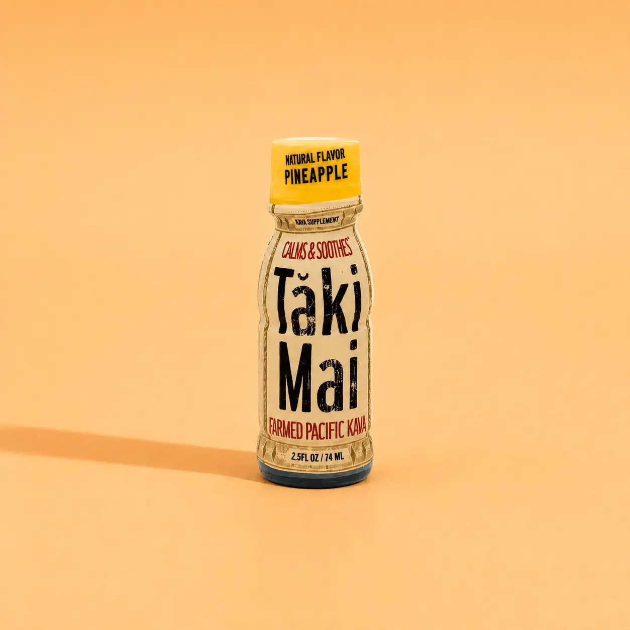 Taki Mai 100% Noble Kava 2.5oz Shot - Pineapple (6-pack)