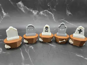 Halloween Graveyard Fidget Clickers | 3D Printed Headstone Sensory Toy | Spooky Stress Relief Fidget | Gothic Desk Decor | Halloween Party Favor | Tombstone Clicker Toy | Trick or Treat Bag Filler