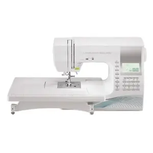 HOT DEAL 9960 Sewing Quilting Machine With Accessory Kit Extension Table 600 Stitches Electronic Auto Pilot Mode 28.22 Pounds