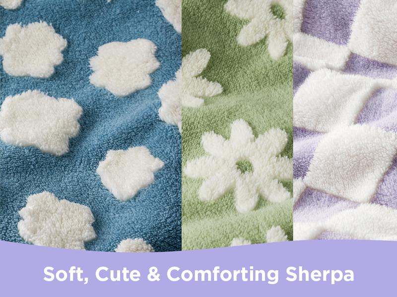 Lesure Thick Warm Washable Pet Mattress for Crate - Cozy Shredded Chopped Foam Pet Bed with Removable Cover, TikTokShopBlackFriday, Cute Modern Fuzzy Plush, Anti Slip Bottom Bedding Pad, Stylish Design for Indoor & Outdoor Use, Perfect for Winter Comfort