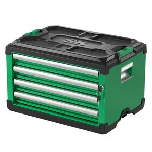 Modular Stackable Storage Toolbox, 4-Drawer, #SK03146 Modular Stackable Storage Toolbox, 4-Drawer, #SK03146