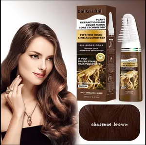Gray-Covering Permanent Hair Dye, Chestnut Brown (Beauty & Personal Care Haircare Product)