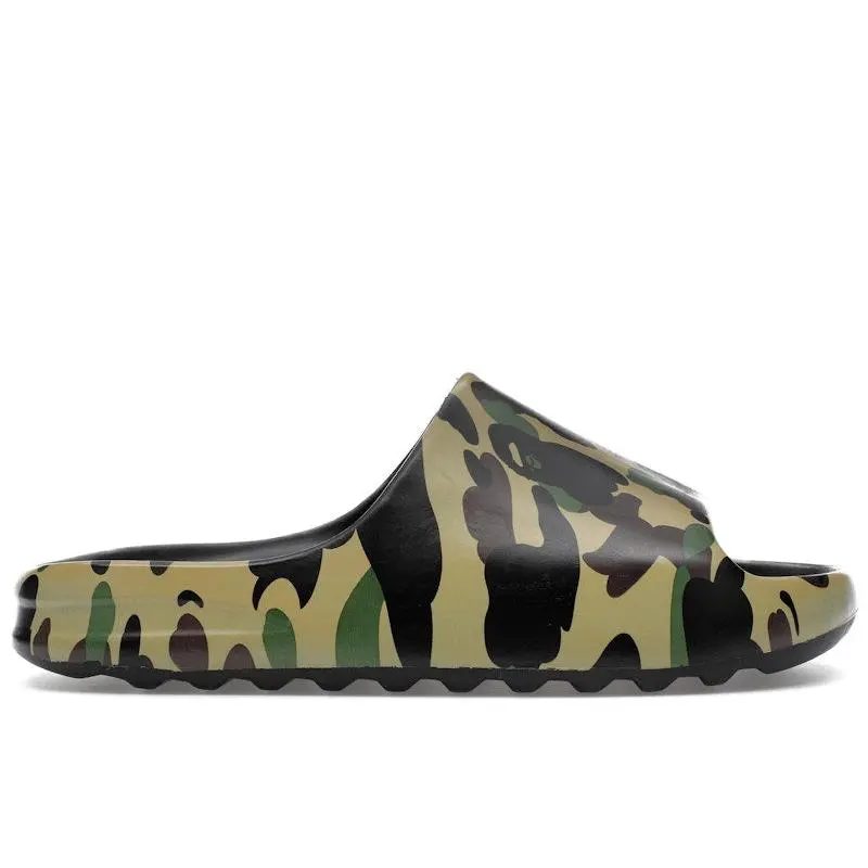 BAPE Men's A Bathing Ape 1st Camo Slide Yellow, from StockX BAPE Men's A Bathing Ape 1st Camo Slide Yellow, from StockX