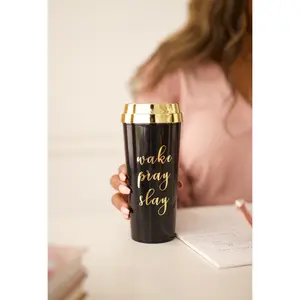 Wake Pray Slay Travel Mug