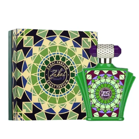 Zakat Z25 Alcohol-Based Eau De Parfum - Aromatic Woody Daily Fragrance, 100ml (3.4 fl oz), Gender-Neutral Blueberry Men's Perfume, Single Item