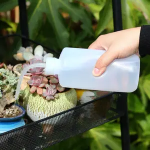 3-Piece Watering Can Set with Curved Spout - Durable Plastic, Garden Accessories, Perfect for Succulents & Potted Plants, Ideal for Indoor/Outdoor Use, Easy to Clean, Plant Care Essentials