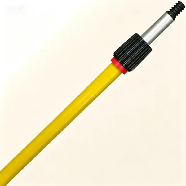 Extension Pole for Painting, 4-8 Foot Adjustable Telescopic Pole, Heavy Duty Extension Pole for Roller, Pro-Grade Pole with Non-Slip Grip, Quick-Connect Threaded End