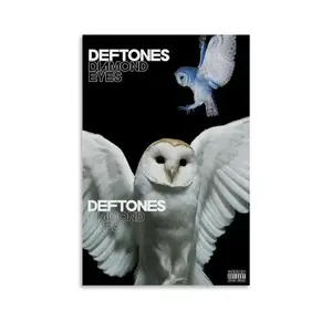 [UNFRAMED] Deftones Poster Rock Band Music Album Home Decor
