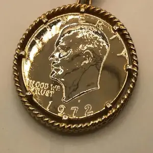 1972-D Eisenhower Apollo 11 Landing  Dollar 24" Necklace