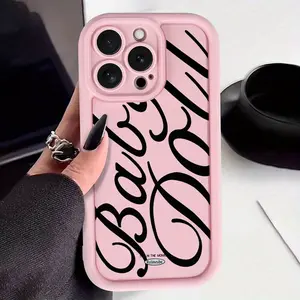 Designed specifically for Apple iPhone 17 16 15 14 13 12 11 PRO MAX PLUS,AIR Mini SE , and iPhone XS MAX models, this brand new, stylish pink TPU shockproof full-protection phone case is the perfect birthday or Christmas gift for girlfriends, daught