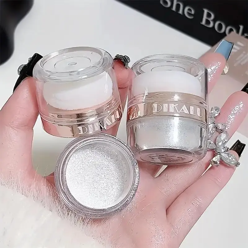 Shimmering Body Powder - Sparkly Shimmer, Metallic Glitter, Pearlescent Glitter, Long-Lasting Shine & Body Glow for Wedding, Party, Everyday - Even Coverage Body & Hair Powder - Makeup for Women & Men, Metallic Finish