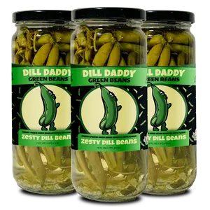 Dill Daddy Zesty Dill Beans (16 oz) - 3 Pack