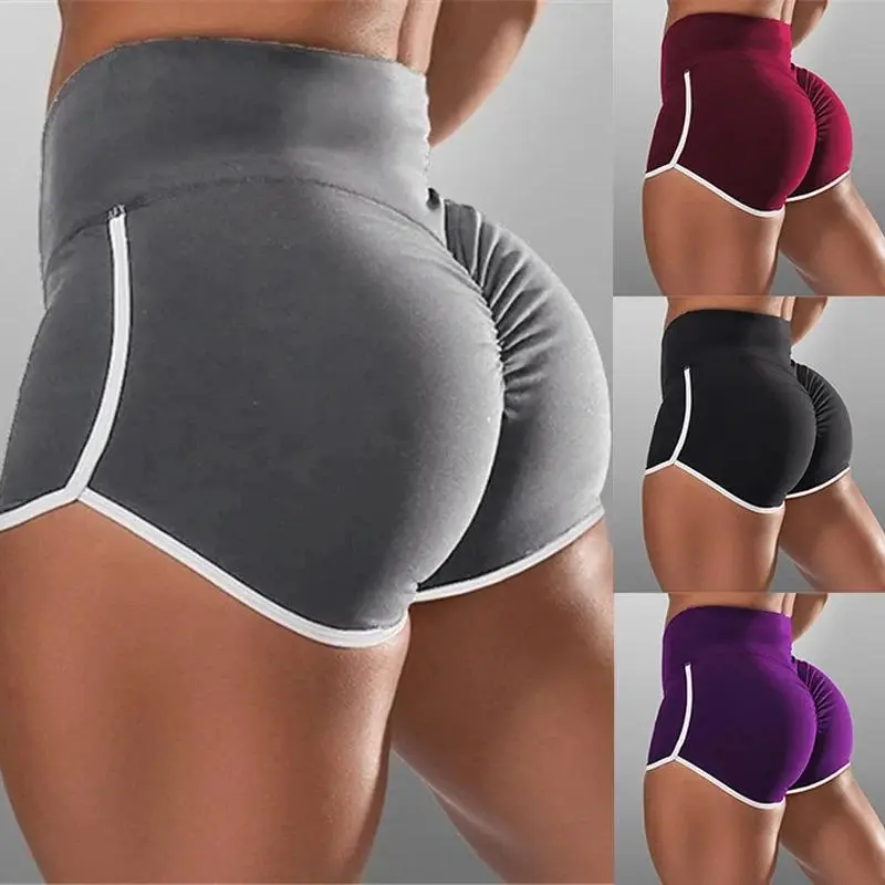 Women Summer Shorts for Sports Fitness Gym Skinny Slim Shorts Causal Yoga Shorts Low Waist Stretchy Short Pants Gym Clothing Tennis Attire Gymshorts Sporty Breathable Skorts gym shorts bikershorts athleticshorts