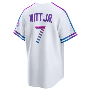 Unisex Baseball Kansas City Team Witt Jr. 2026 City Connect Stadium Jersey - White