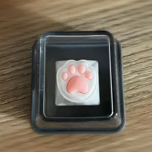 Customized high-quality keycap box, mechanical keyboard storage box, collect individual keycaps in a silicone packing box