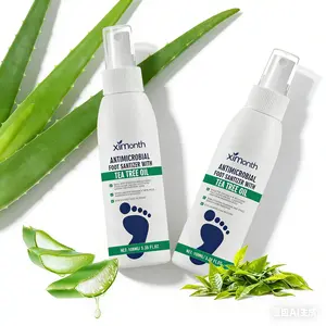 Foot Care Spray 100ml - Tea Tree Oil - Moisturizing Deodorizing, and Heel Repair Spray for Dry Feet, Cracked Heels ,and Odor Removal