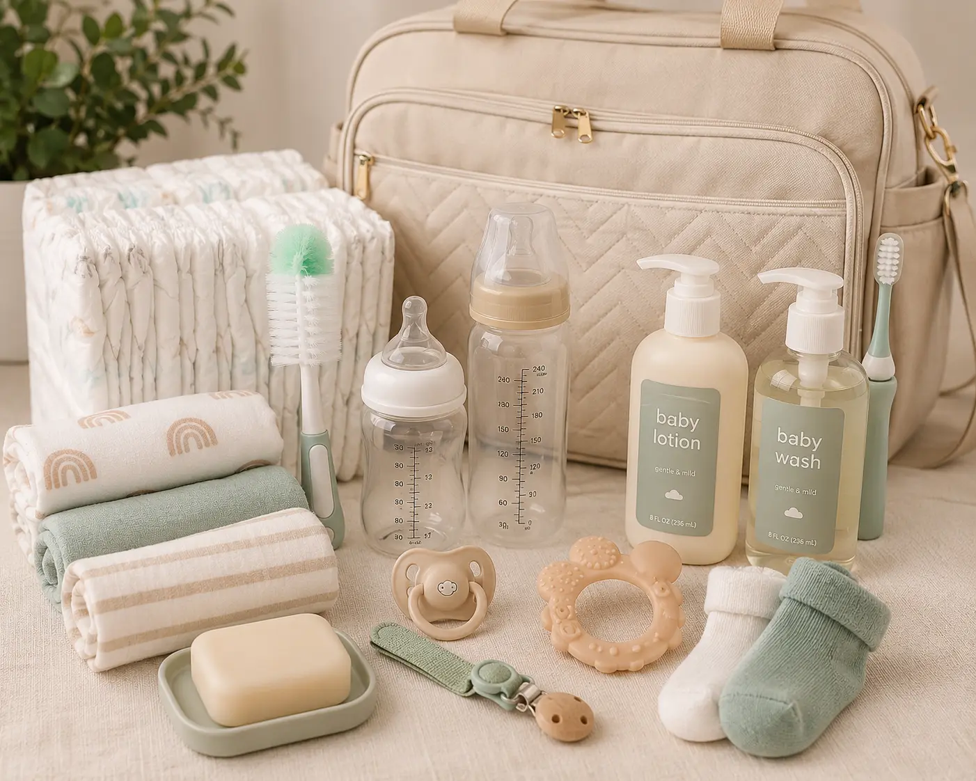 6–12 Months Baby Essentials Gift Bag