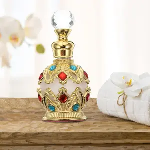 New Crown True Me Perfume for Women, Mini Light Glam Fragrance, Middle Eastern Fragrance for Releasing Charm, Middle East Dubai Dropper Essential Oil 15ml