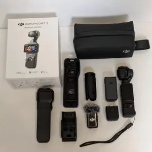 DJI Osmo Pocket 3-Axis 4K Handheld Camera Creator Combo and Extras