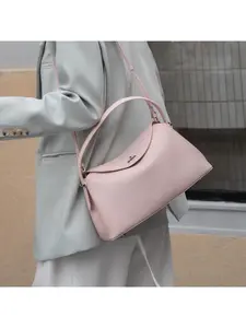 Stylish Spring Summer Shoulder Crossbody Bag Spacious Genuine Leather 3 in 1 Design Perfect for Work and Outings Genuine Leather Purses Fashion Crossbody Bag