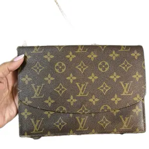 Pre-owned Louis Vuitton canvas Small Leather Goods pouch