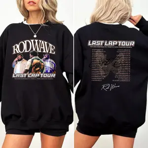RW Last Lap Tour Sweater, Rod Wave New Album Merch, Rod Wave Shirt, Rap Music Tee, Concert Hoodie, Hip Hop Show T-Shirt, Gift For Men Women.