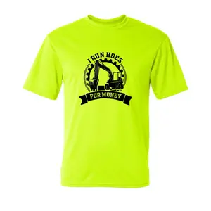 I Run Hoes for Money HiVis TShirt