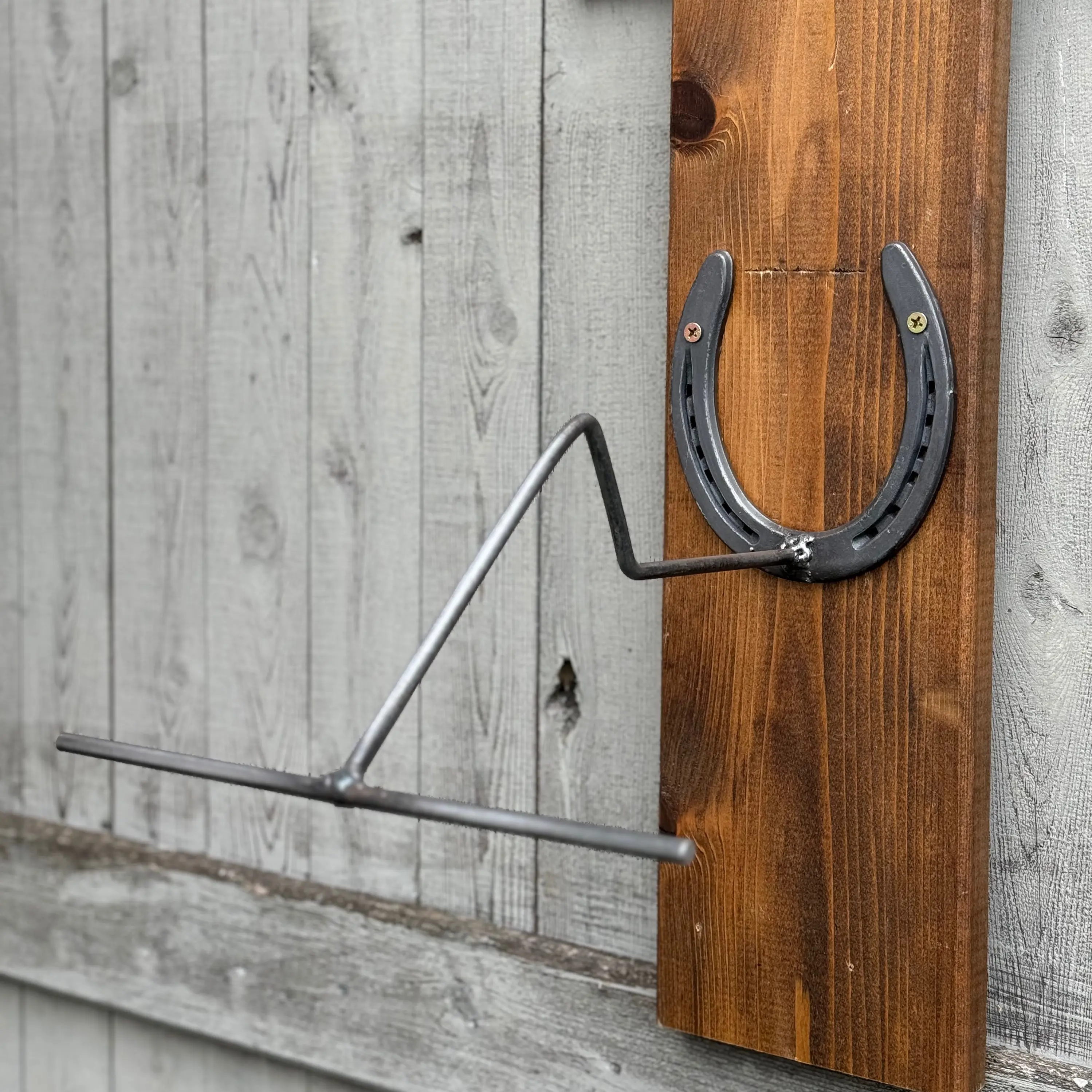 Horseshoe Cowboy Hat Rack