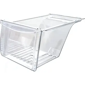 UPGRADED 240337103 Crisper Bin Compatible with Frigidaire Refrigerator Shelf| Fridge Drawer| Refrigerator Parts - 240337100, AP2115741, 240323007