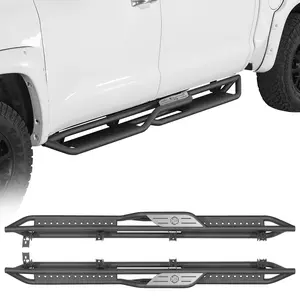 Hooke Road Two-Stair Nerf Side Step for 2007-2021 Toyota Tundra CrewMax