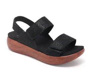 Alegria Leather Adjustable Sandals - Bailee