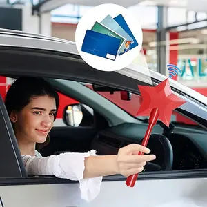 Contactless card reader, suitable for high-speed / parking lots / all scenarios. Starlight model car card reader, say goodbye to card insertion. The Starlight model car card reader also eliminates the awkwardness of opening the car window!