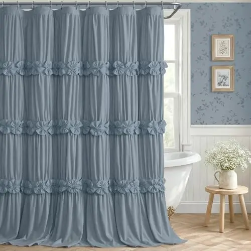 Linen dusty Blue