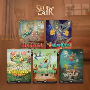 Magic The Gathering Secret Lair Drop: Our Boss is on Vacation Superdrop: Twisted Toons - Non-Foil Edition - Secret Lair Drop Series (SLD)