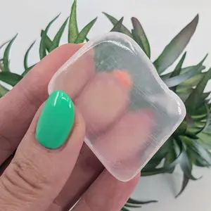 Ulexite Tv Rock Selenite P132 Crystal Pure Clarity