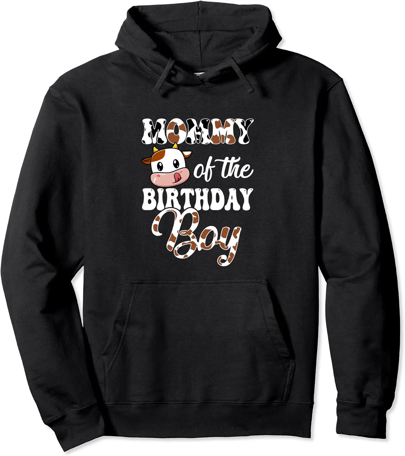 Mommy Of The Birthday Boy Cow Farm 1St Birthday Boy Pullover Hoodie - Feliciabr Shop 78B0CFRFFCL3