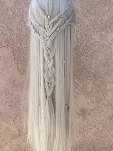 Khaleesi wig Human/synthetic hair blend